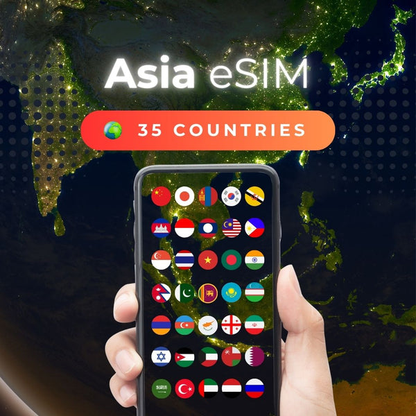 Asia - Unlimited Data eSIM